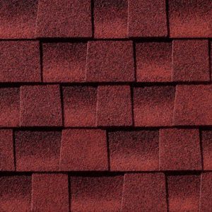 Patriot red roof shingles